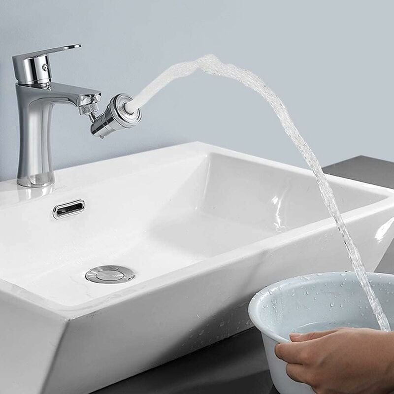 L'eau économiser Buse robinet 23 mm Pivotant Fixation eau épargnants 
