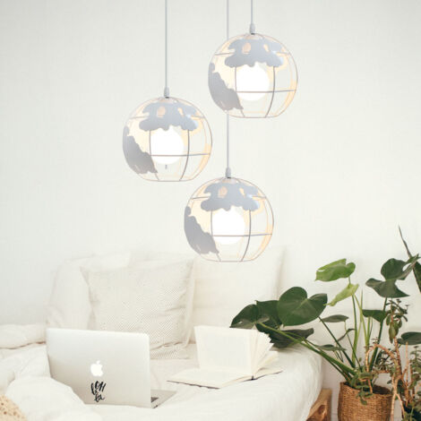 Lampadaire moderne noir avec abat-jours blancs Steinhauer Sparkled Lampadaire moderne noir avec abat-jours blancs Steinhauer Sparkled