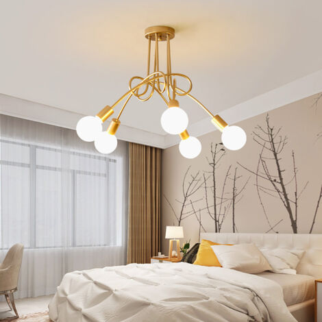 Plafonnier LED Moderne Carré - Lustre Design Métal/acrylique, 3 Couleurs, Télécommande, Pour Salon/chambre (Classe A) - 11