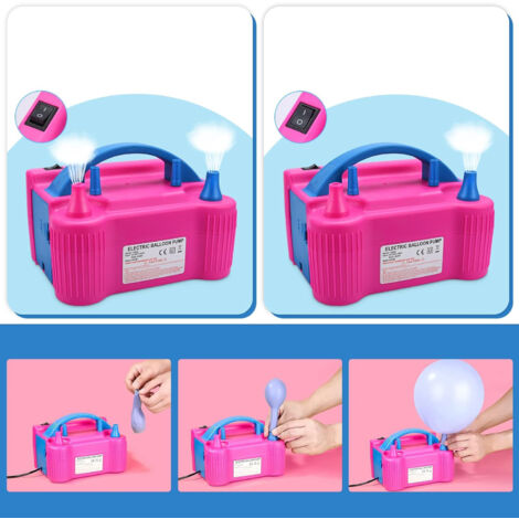 Nestling - Pompe à Air électrique 600W, 5 Buses, Gonfle Et Dégonfle Matelas, Piscines, Ballons, Etc. - 6