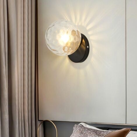 Plafonnier led suspendu en noir et blanc au design moderne et simpliste