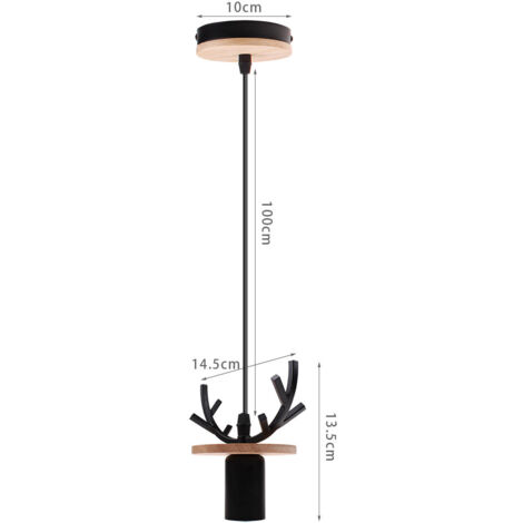 Lustre fer forgé moderne • Lustre Castle