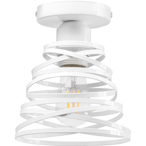 Lustre Classique En Fer Forgé Et Verre, 5 Lumières Blanc Chaud - Salle à Manger, Chambre - Urso Store