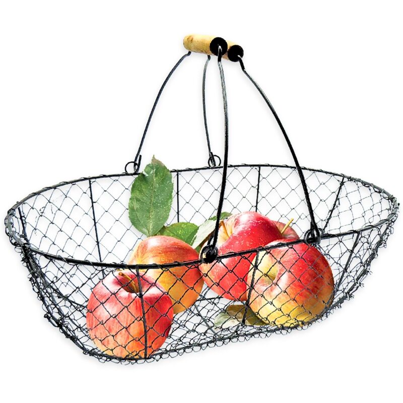 Panier en bois pour récolte ou cueillette Panier en bois pour récolte ou cueillette