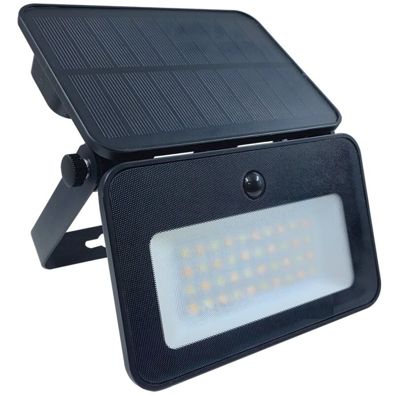 Projecteur LED 40W Avec Détecteur Mouvement SOLLA - 3000 Lm 5000K, Angle Réglable, IP65 Étanche, Idéal Garage, Extérieur
