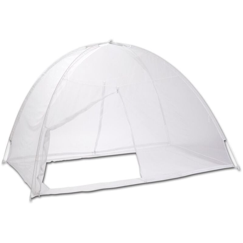 Moustiquaire dôme "popup" pour lit - 200 x 150 - Blanc
