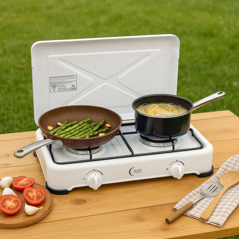 Rechaud Camping Gaz, Cuisinière Camping Car Portable, Plaque