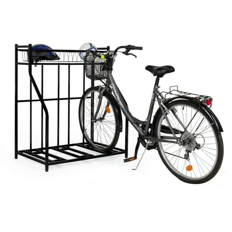 Boîte de rangement et casier à vélo en métal pour abris de vélo
