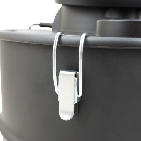 Aspirateur à Cendres Livoo DOH139 600W - Cuve Métal 4L, Filtre HEPA, Pour Cheminée Barbecue