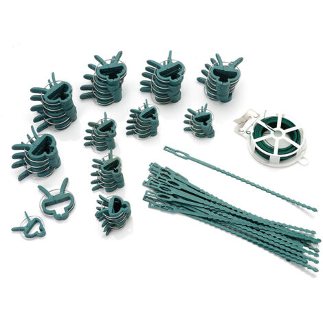 Attaches plante x 71 - clips, fil et liens réglables (1/5)