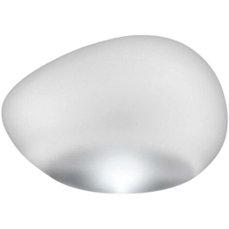 Galet lumineux solaire extérieur – décoration LED blanc froid 16.6 ×14.4 × 11 Opalin