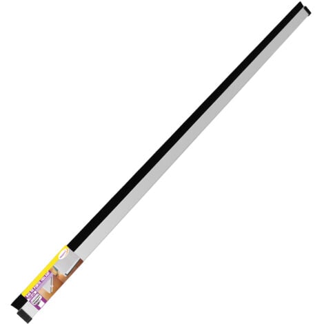 Bas de porte brosse avec rail aluminium