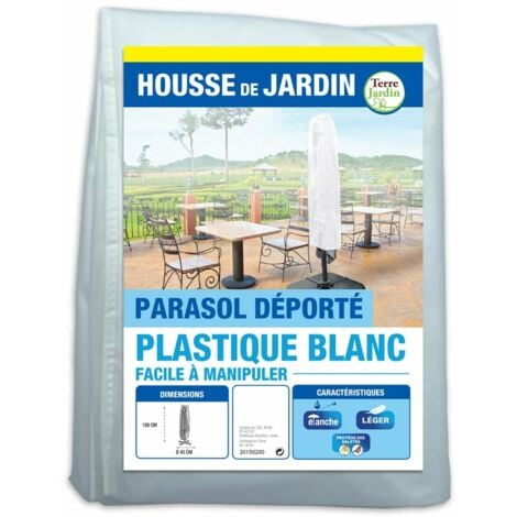 Housse de parasol déporté en PVC - extérieur