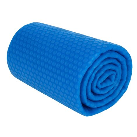 Terre Jardin – Bâche à bulles piscine ronde polyéthylène 180 microns – Réduit évaporation et conserve chaleur – 4.50 m – Protège débris – Bleu