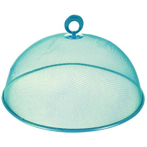 Cloche alimentaire en métal – Protection efficace contre insectes – Dimensions 30 cm de diamètre – Hauteur 11,5 cm