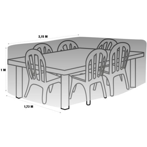 Housse de protection pour salon et table de jardin