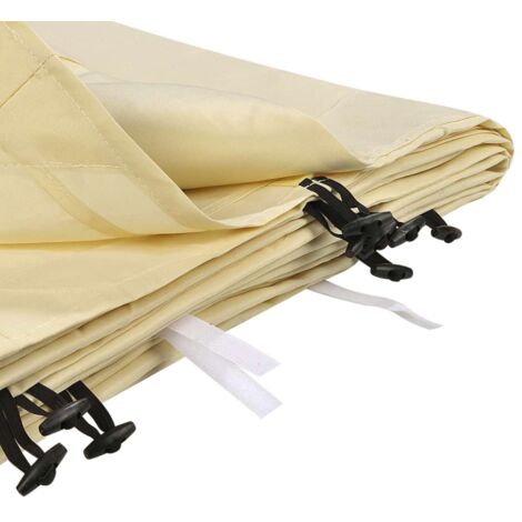Toile de rechange pour auvent 3 x 4m  Beige