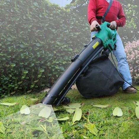 Souffleur, Aspirateur Et Broyeur De Feuilles électriques 3000w