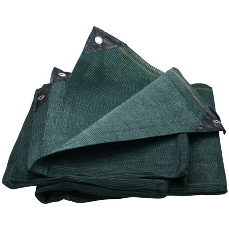 Terre Jardin – Brise vue occultant en polyéthylène renforcé 300 g/m² – 1.5 x 10m – Opacité 90% – Traitement anti-UV – Oeillets à chaque angle (1/5)