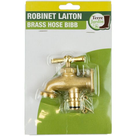 Robinet de jardin en laiton