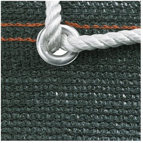 Brise vue en polyéthylène renforcé - 220 g/m² - 1 x 10 - Vert