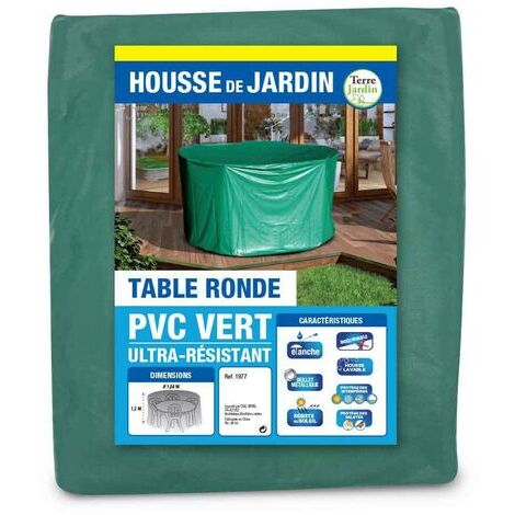 Housse Protection Parasol PVC Terre Jardin – 190 Cm Hauteur, Étanchéité Totale – Vert Résistant