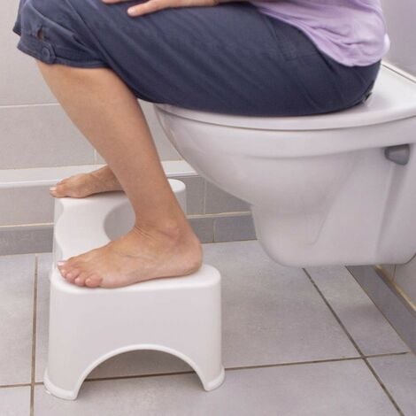 Tabouret de toilette physiologique ergonomique Étape pour Wc