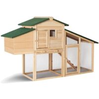 Poulailler Comfort Avec Pondoir En Bois 12657