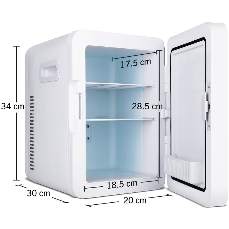 BLUNOA 10L Tragbarer Mini-Kühlschrank Kosmetik-Kühlschrank  Dual-Core-Digitalanzeige Auto-Kühlschrank Mit Temperaturregelung Heizung  Und Kühlung Von Lebensmitteln Für Auto/Camping/Reisen: :  Elektro-Großgeräte