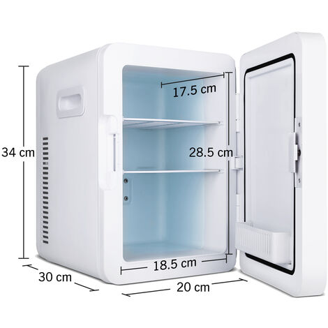 Auto-Kühlschrank tragbar schwarz, weiß Farbe: grau, weiß online
