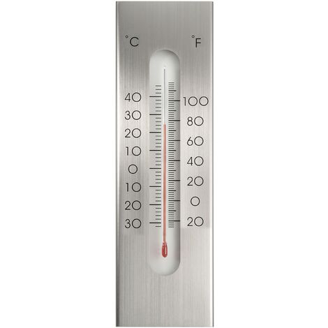 5 x Wandthermometer Thermometer Kunststoff Außenthermometer Garten Temperatur 
