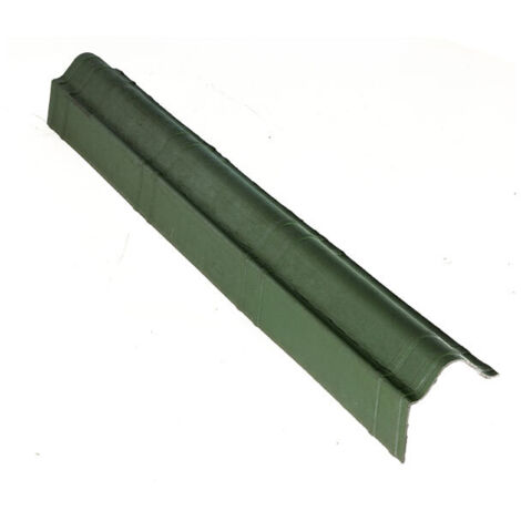 Scossalina laterale ONDULINE per tegola Onduvilla. Dimensioni 104 x 11 cm - Colore verde sfumato