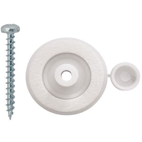 Rondella con vite per il fissaggio di lastre policarbonato alveolare da 16mm - Lunghezza vite 6 cm. - 10PZ