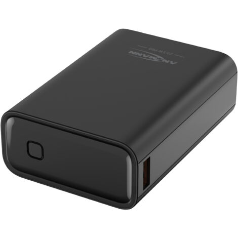 ANSMANN Powerbank PB222PD, 20000 mAh, 1xUSB-A, 1xUSB-C, schwarz (1/5)
