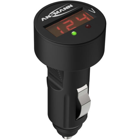 Ansmann PowerCheck12/24V-bl Kfz-Spannungsmesser 24 V, 12 V