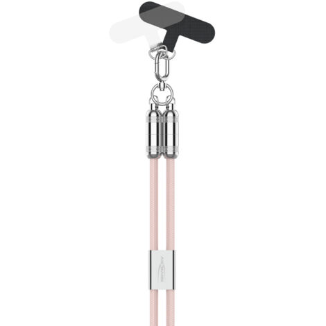 ANSMANN Handykette, Lanyard USB C auf Lightning Kabel, Handyband zum umhängen (1/5)