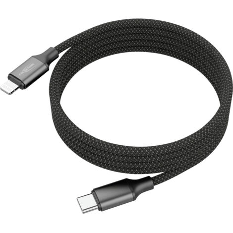 ANSMANN Iphone Ladekabel lightning, Ladekabel USB C, magnetisch Kabel Iphone (1/5)