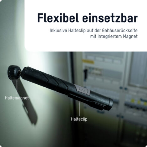 Ansmann 1600-0441 LED Arbeitsleuchte, 210 lm, 3x AA (Mignon), Nero/Blu