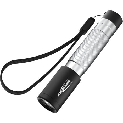 ANSMANN LED Taschenlampe T300F – 320 Lumen, Stufenlos Fokussierbar, 110 M Reichweite