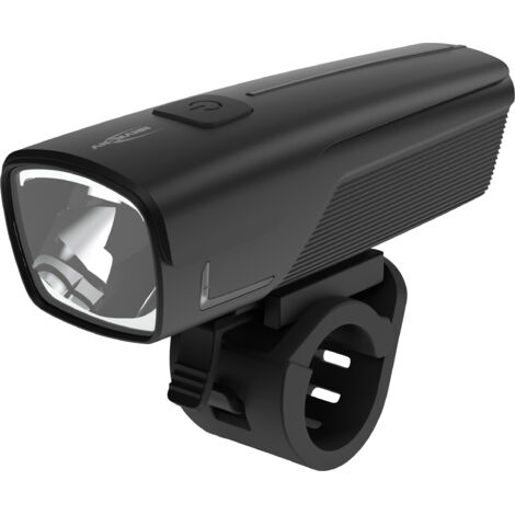 ANSMANN Fahrradlicht StVZO zugelassen mit 5 Watt LED und Abblendlicht