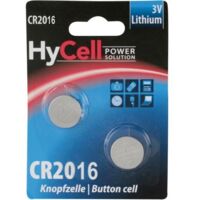 HyCell Lithium Knopfzellen CR2016
