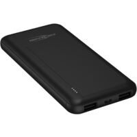 ANSMANN Powerbank 10000mAh - Power Bank 2 USB Ports & LED Statusanzeige