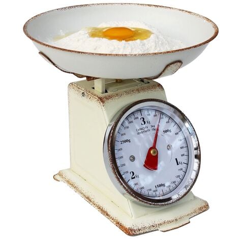Balance de cuisine traditionnelle avec bol 5 kg - Terraillon