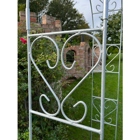 Tuteur à Plantes Vintage En Acier - Lot De 2 - 145 Cm De Haut - Marron - Pour Plantes Grimpantes - 4