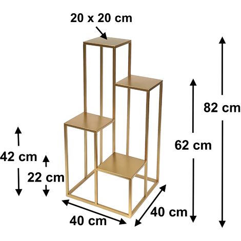 Fioriera Sospesa In Metallo Da Parete, 82 Cm, Stile Industriale, Con Catena E Gancio, Per Interni Ed Esterni