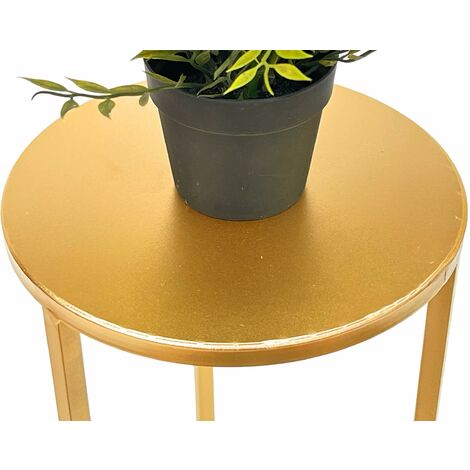 1 pezzo Piante in vaso legno massiccio rotondo sgabello per , balcone fiore  Stand con ripiano ( S/M/L )