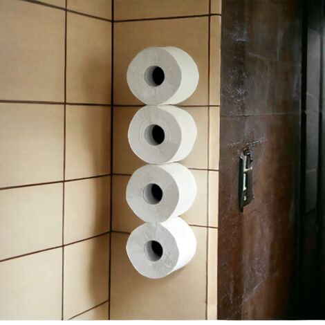 Portarotolo WC Cabin CK341 Cromato - Design Futuristico In Ottone Massiccio - 4