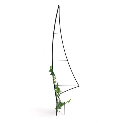 Set 2 Supporti A Traliccio Per Piante Rampicanti Decorazione Giardino In Metallo Color Crema - Foto 4