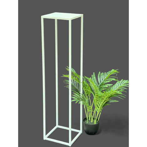 DanDiBo Portafiori In Metallo Nero 49 Cm Sgabello Per Fiori KW420 Colonna Per Piante Portafiori Colonna Per Fiori Piccola 13132928