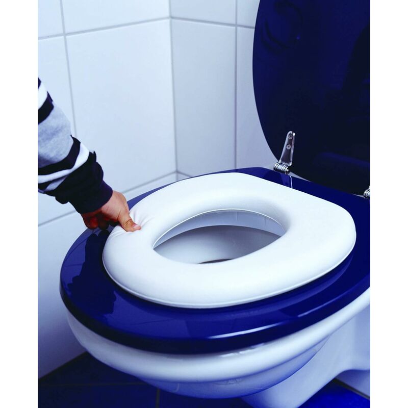 50er Set) Einweg WC Toiletten Klobrillen Auflage Blau